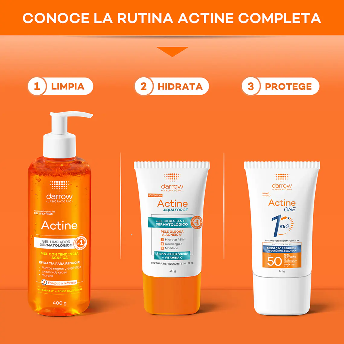 DARROW FOTOPROTECTOR ACTINE ONE SPF 50 (40 ML) I VENCE: 28-02-2027 4