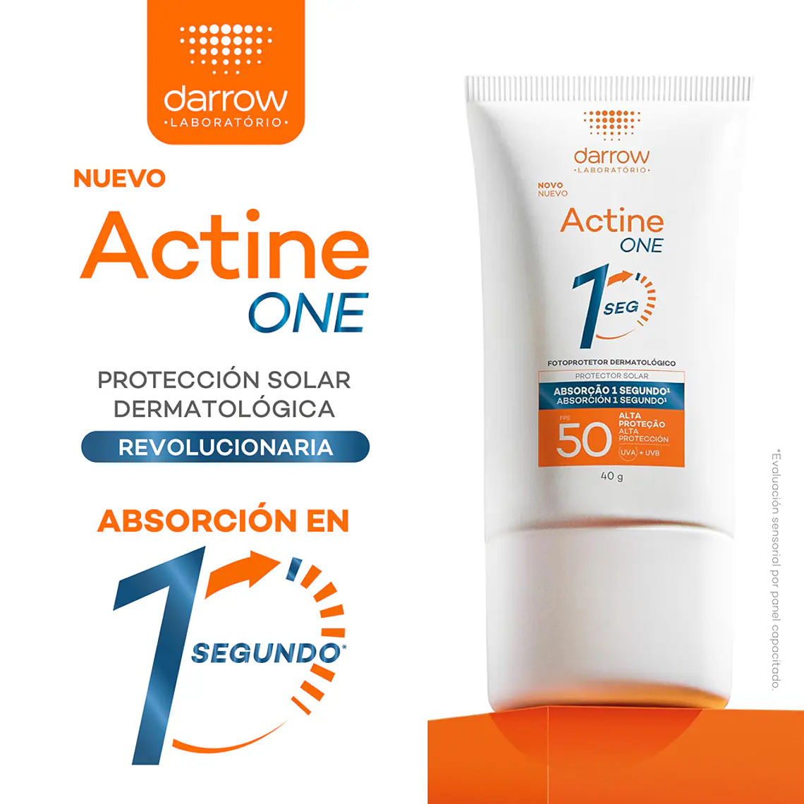 DARROW FOTOPROTECTOR ACTINE ONE SPF 50 (40 ML) I VENCE: 28-02-2027 6