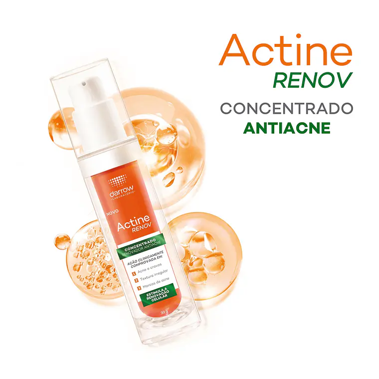 DARROW ACTINE RENOV SERÚM CONCENTRADO ANTIACNÉ ANTIMARCAS (30 G) I VENCE:30-05-2027 2