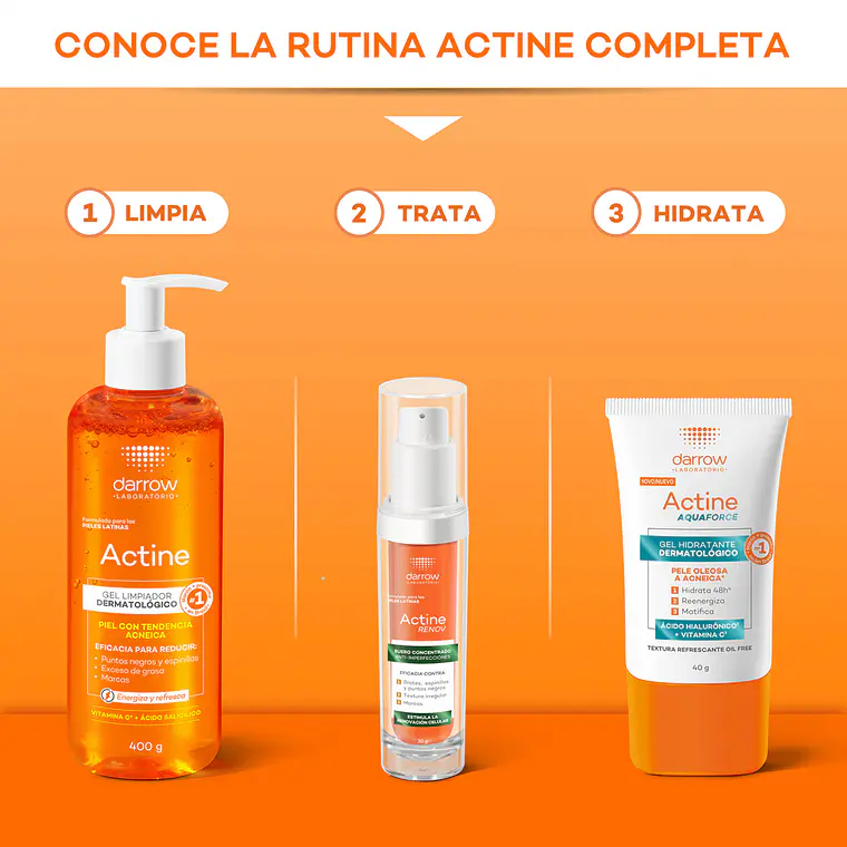 DARROW ACTINE RENOV SERÚM CONCENTRADO ANTIACNÉ ANTIMARCAS (30 G) I VENCE:30-05-2027 4