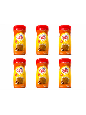 PACK 6 UNIDADES CREMA PARA CAFÉ EN POLVO SABOR AVELLANA 425,2 GR - $3.498 POR UNIDAD  (VENCE: 09-10-26)