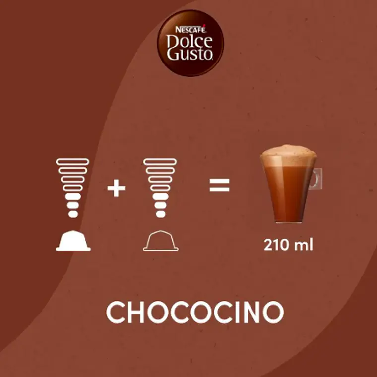 PACK 6 CAJAS (60 CÁPSULAS) DOLCE GUSTO CHOCOCINO-$3.998 POR CAJA (VENCE: 01-07-26) 4