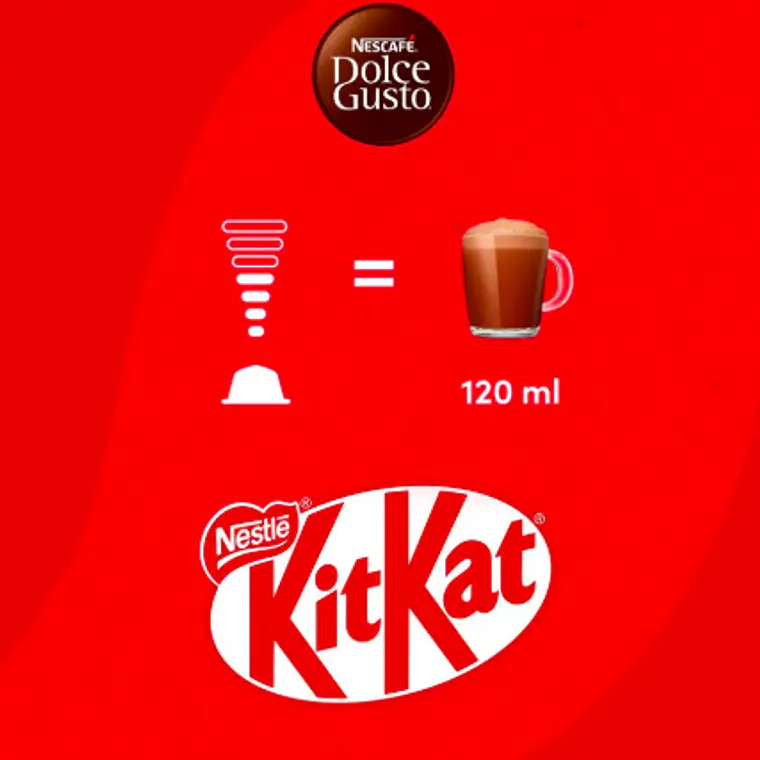 PACK 6 CAJAS (60 CÁPSULAS) DOLCE GUSTO KIT KAT - $3.998 CADA CAJA (VENCE: 01-09-26) 4