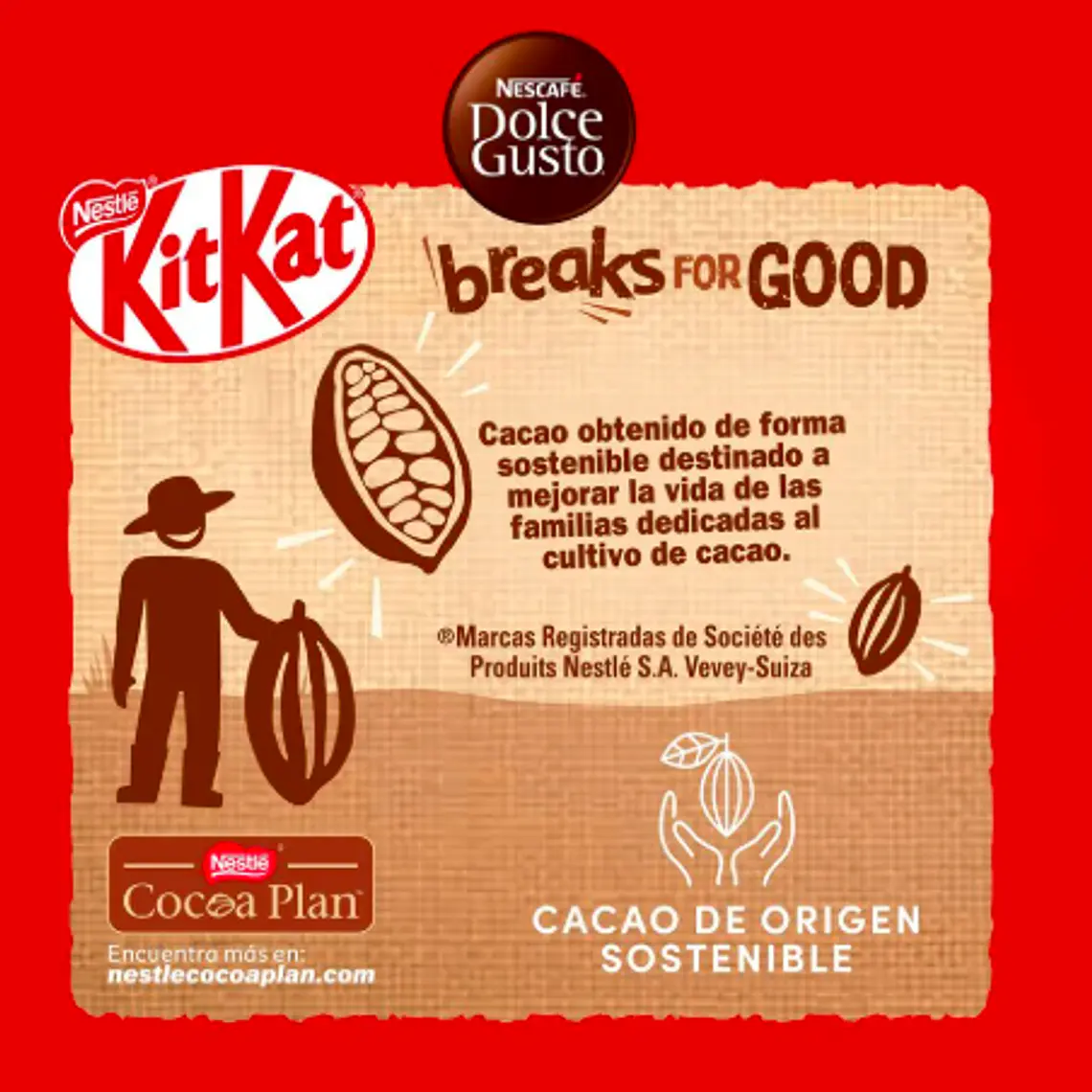 PACK 6 CAJAS (60 CÁPSULAS) DOLCE GUSTO KIT KAT - $3.998 CADA CAJA (VENCE: 01-09-26) 5