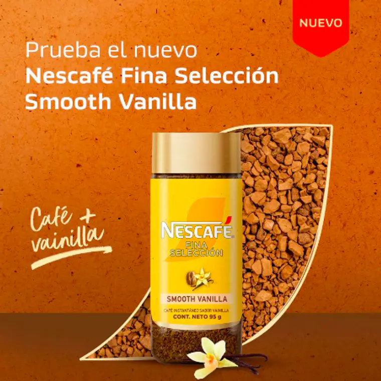 PACK 6 UNIDADES CAFÉ INSTANTÁNEO FINA SELECCIÓN SABOR VAINILLA - $5.998 POR UNIDAD (VENCE: 31-08-26) 3