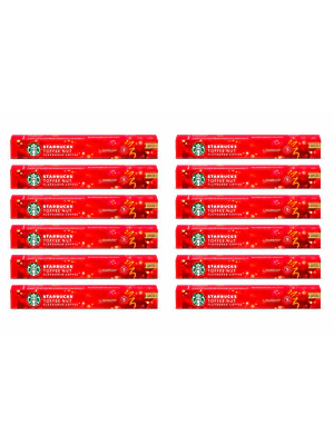 PACK 12 CAJAS (120 CÁPSULAS) STARBUCKS BY NESPRESSO TOFFEE NUT - $4.165 POR CAJA (VENCE: 14-07-26)
