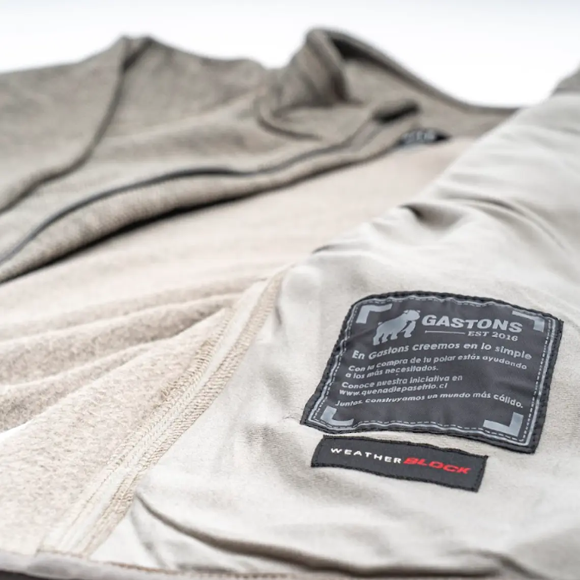POLAR TÉRMICO GRIS CLARO S 7