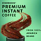 PACK 6 UNIDADES STARBUCKS MEDIUM ROAST INSTANTÁNEO - $4.665 POR UNIDAD (VENCE: 14-08-26) - Miniatura 2