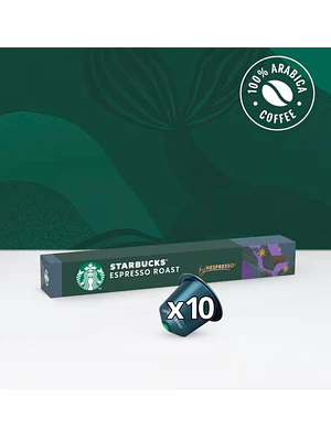 PACK 12 CAJAS (120 CÁPSULAS) STARBUCKS BY NESPRESSO ESPRESSO ROAST - $4.165 POR CAJA (VENCE: 01-08-26)