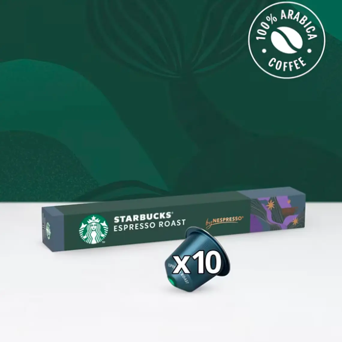 PACK 12 CAJAS (120 CÁPSULAS) STARBUCKS BY NESPRESSO ESPRESSO ROAST - $4.165 POR CAJA (VENCE: 01-08-26) 2
