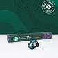 PACK 12 CAJAS (120 CÁPSULAS) STARBUCKS BY NESPRESSO ESPRESSO ROAST - $4.165 POR CAJA (VENCE: 01-08-26) - Miniatura 2