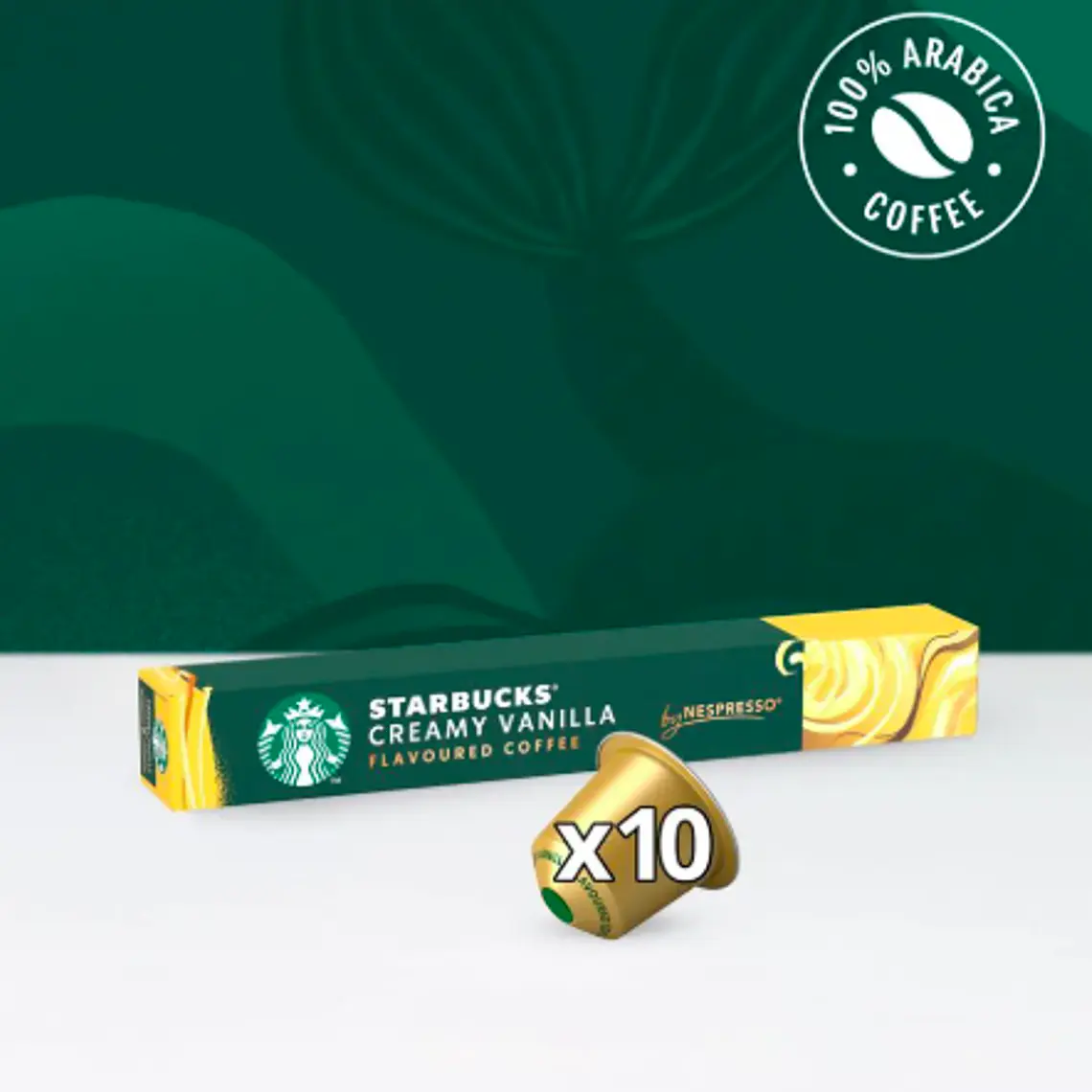 PACK 12 CAJAS (120 CÁPSULAS) STARBUCKS BY NESPRESSO CREAMY VANILLA - $4.165 POR CAJA (VENCE: 16-07-26) 2