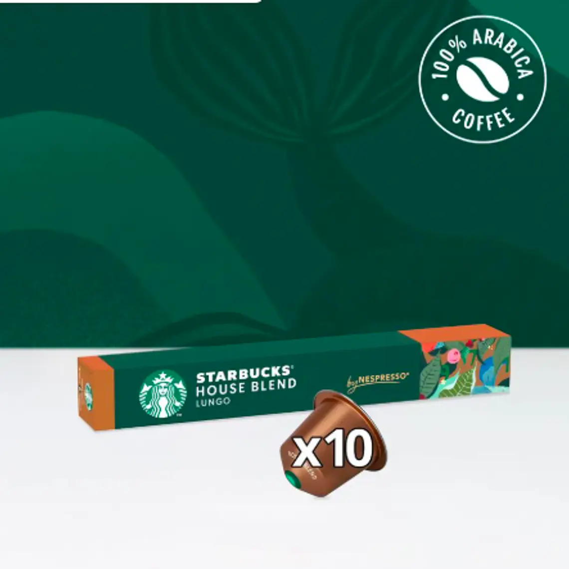 PACK 12 CAJAS (120 CÁPSULAS) STARBUCKS BY HOUSE BLEND LUNGO - $4.165 POR CAJA (VENCE DESDE: 18-08-2026) 2