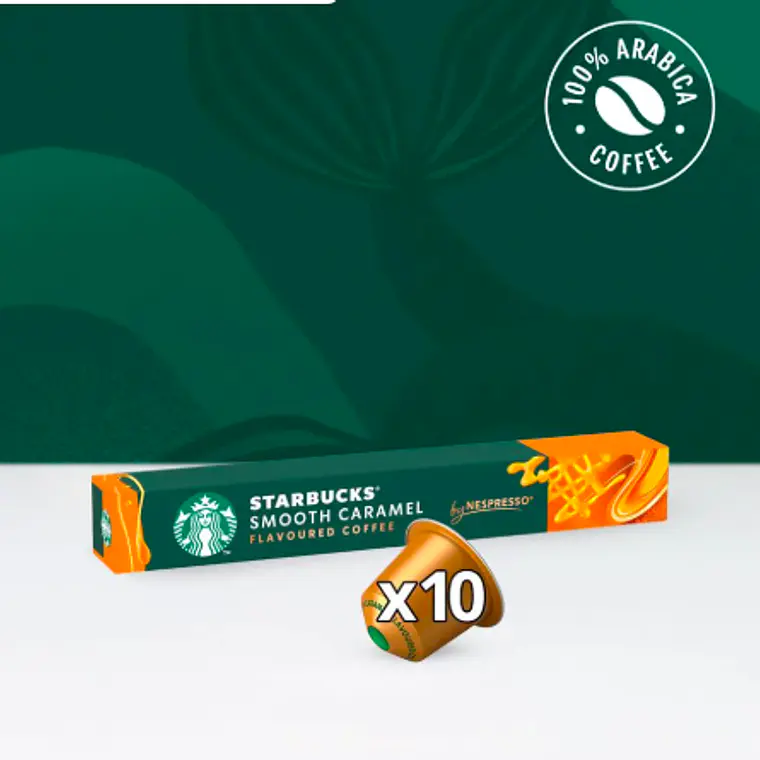 PACK 12 CAJAS (120 CÁPSUAS) STARBUCKS BY NESPRESSO SMOOTH CARAMEL - $4.165 POR CAJA (VENCE: 23-08-26) 2