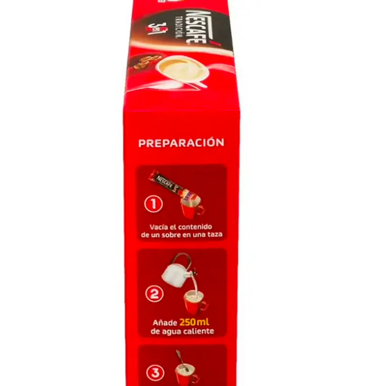 PACK 12 CAJAS (96 SACHETS) NESCAFÉ 3 EN 1 DE CAFÉ - $2.499 POR CAJA (VENCE: 31-07-26) 3