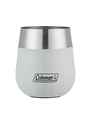 VASO DE ACERO INOXIDABLE COLEMAN CLARET 384ML BLANCO
