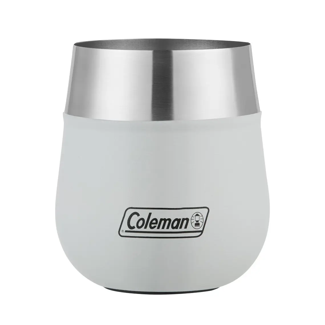VASO DE ACERO INOXIDABLE COLEMAN CLARET 384ML BLANCO 1