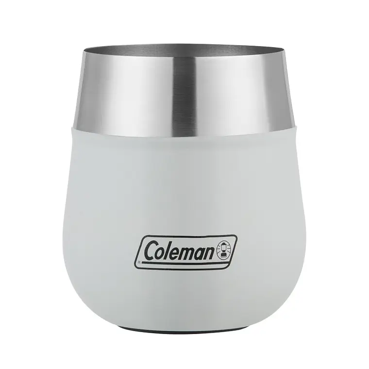 VASO DE ACERO INOXIDABLE COLEMAN CLARET 384ML BLANCO 1