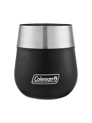 VASO DE ACERO INOXIDABLE COLEMAN CLARET 384ML NEGRO