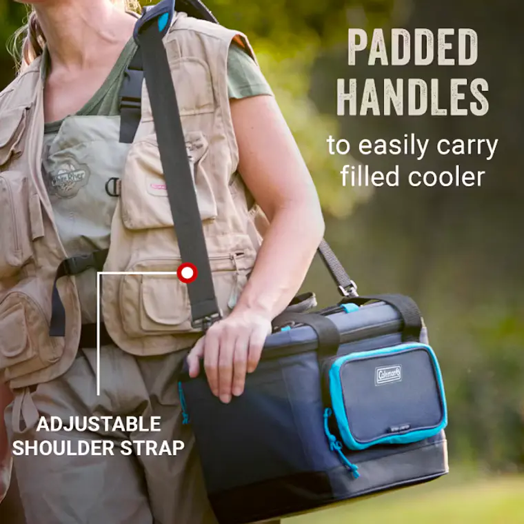 SOFT COOLER COLEMAN XPAND 16 LATAS AZUL 3