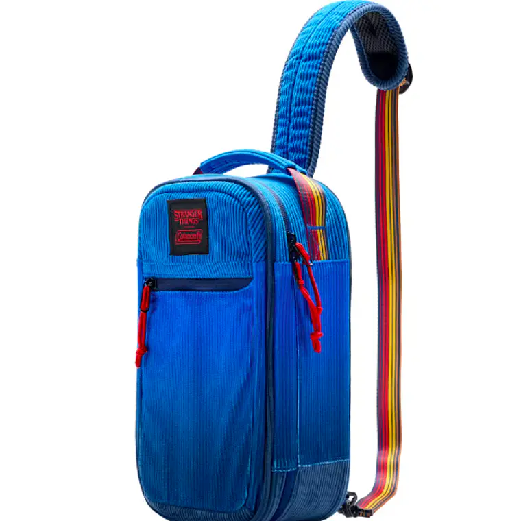 BOLSO COOLER COLEMAN STRANGER THINGS 6 LATAS  BLUE FADE 1