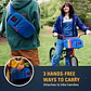 BOLSO COOLER COLEMAN STRANGER THINGS 6 LATAS  BLUE FADE - Miniatura 4