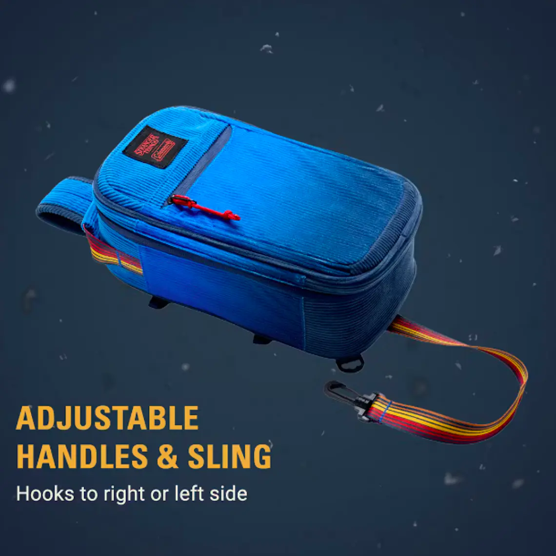 BOLSO COOLER COLEMAN STRANGER THINGS 6 LATAS  BLUE FADE 5