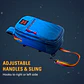 BOLSO COOLER COLEMAN STRANGER THINGS 6 LATAS  BLUE FADE - Miniatura 5