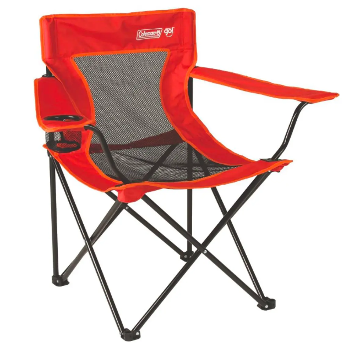 SILLA QUAD CON APOYABRAZOS ROJA 1