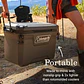 COOLER COLEMAN CONVOY 55QT/52LTS NEGRO - Miniatura 5