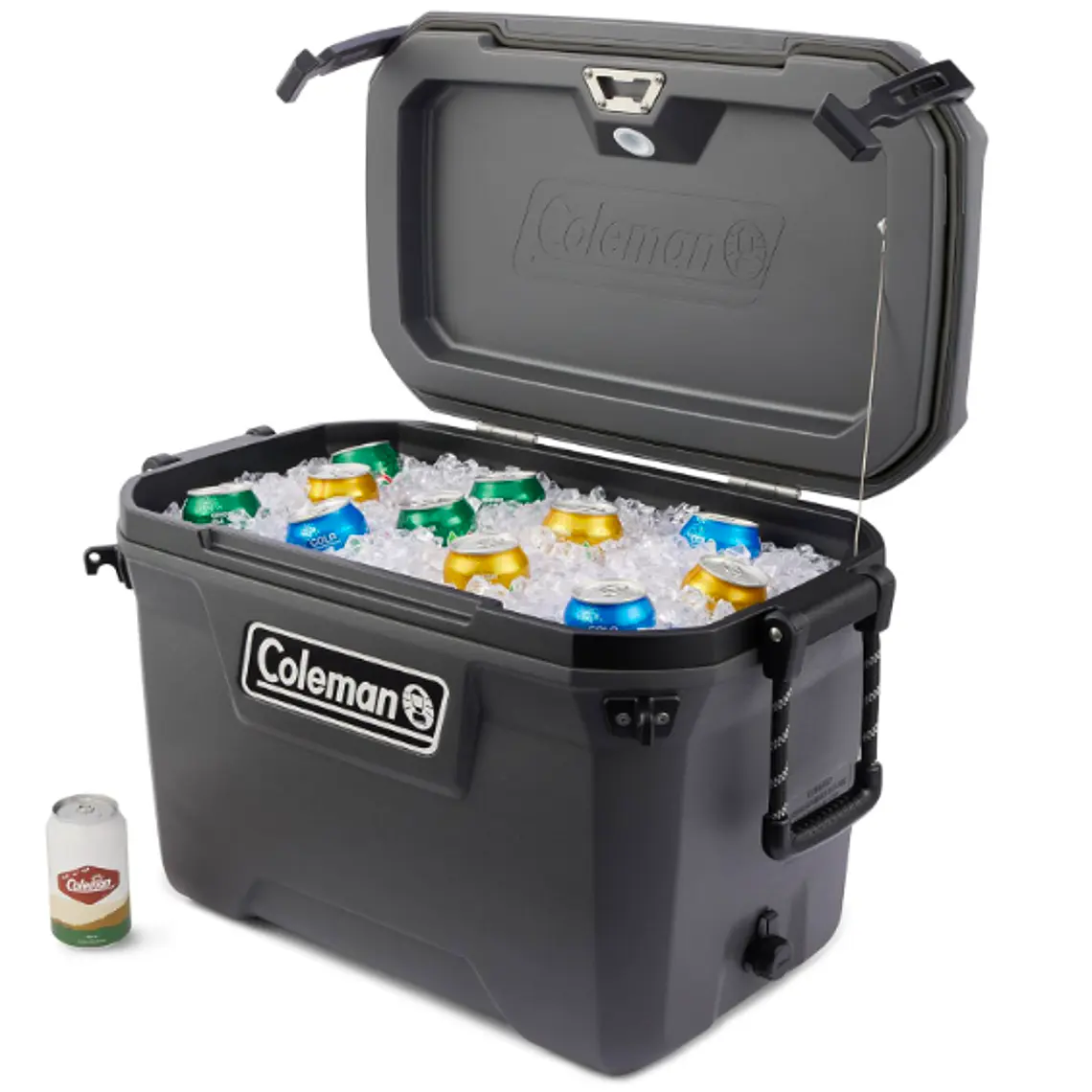 COOLER COLEMAN CONVOY 55QT/52LTS NEGRO 3