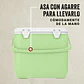 COOLER COLEMAN CHILLER 30QT/28LTS VERDE CLARO - Miniatura 4