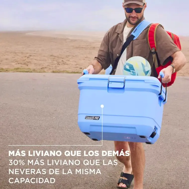 COOLER COLEMAN PRO 45QT/43LTS BLUE SKY 5