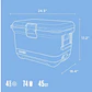 COOLER COLEMAN PRO 45QT/43LTS BLUE SKY - Miniatura 10