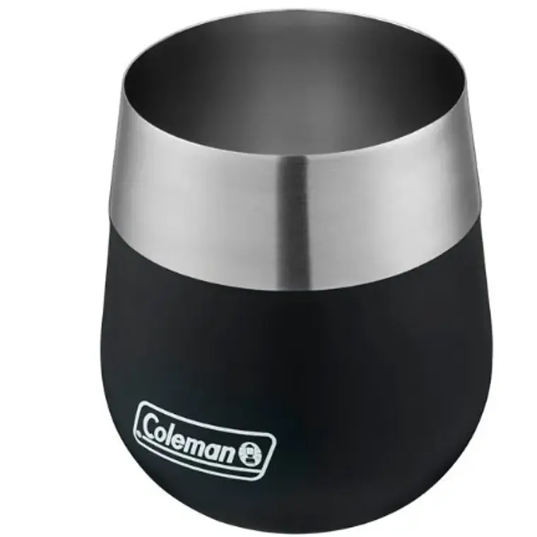 VASO DE ACERO INOXIDABLE COLEMAN CLARET 384ML NEGRO 3
