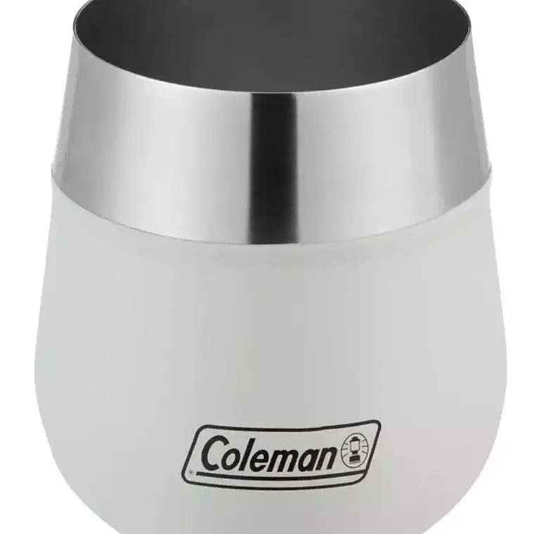 VASO DE ACERO INOXIDABLE COLEMAN CLARET 384ML BLANCO 2