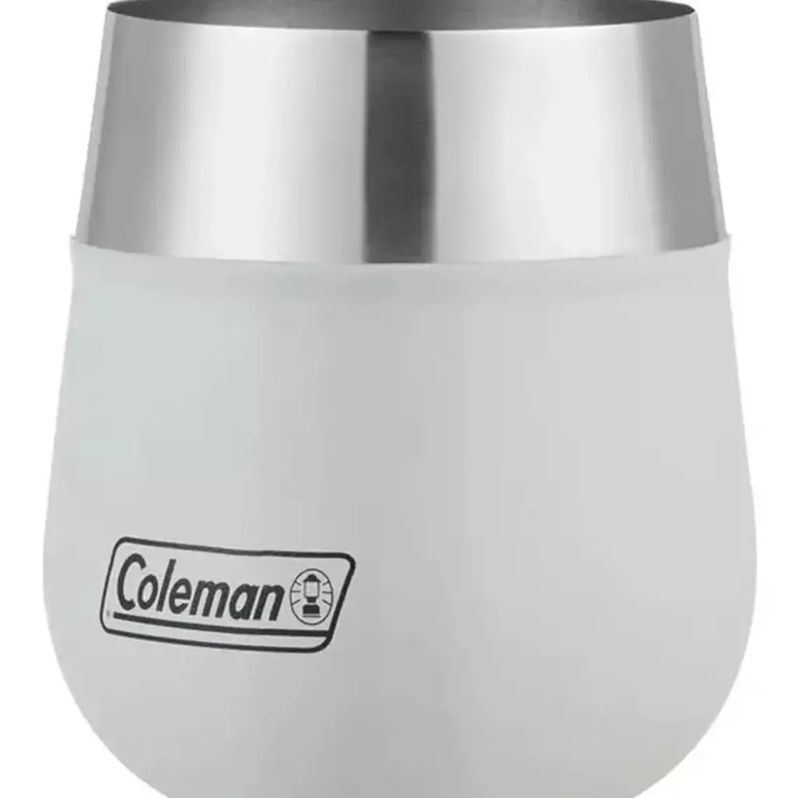VASO DE ACERO INOXIDABLE COLEMAN CLARET 384ML BLANCO 3