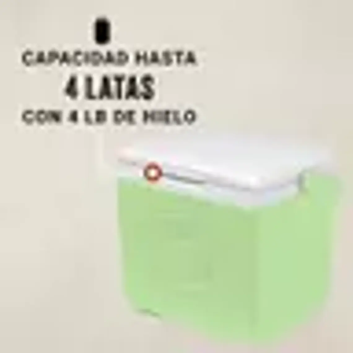 COOLER COLEMAN CHILLER 9QT/9LTS VERDE CLARO 3