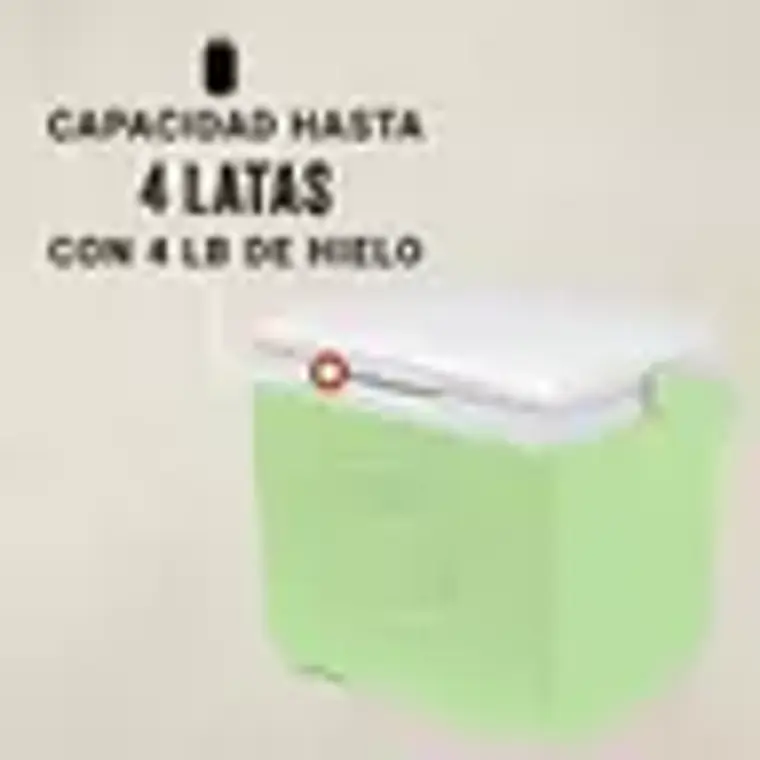 COOLER COLEMAN CHILLER 9QT/9LTS VERDE CLARO 3
