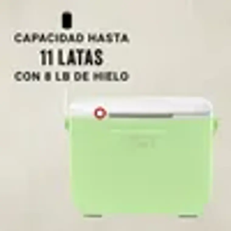COOLER COLEMAN CHILLER 16QT/15LTS VERDE CLARO 3