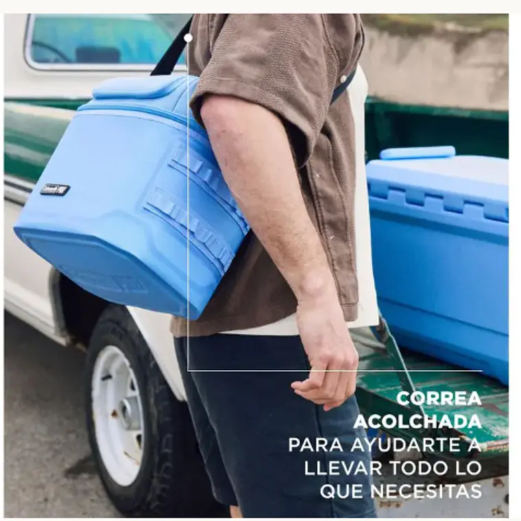 SOFT COOLER COLEMAN PRO 16 LATAS BLUE SKY 5
