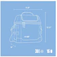 SOFT COOLER COLEMAN PRO 16 LATAS BLUE SKY - Miniatura 6