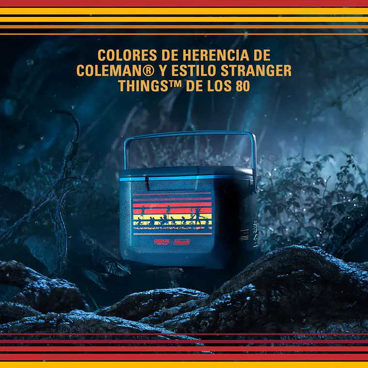 COOLER COLEMAN STRANGER THINGS CHILLER 16QT/15LTS  3