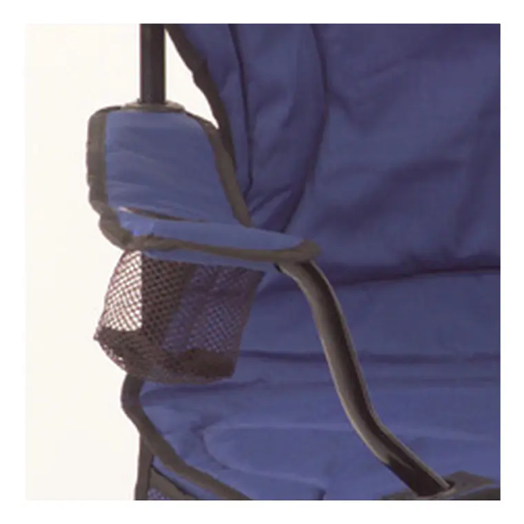 SILLA CON COOLER COLEMAN QUAD AZUL 4