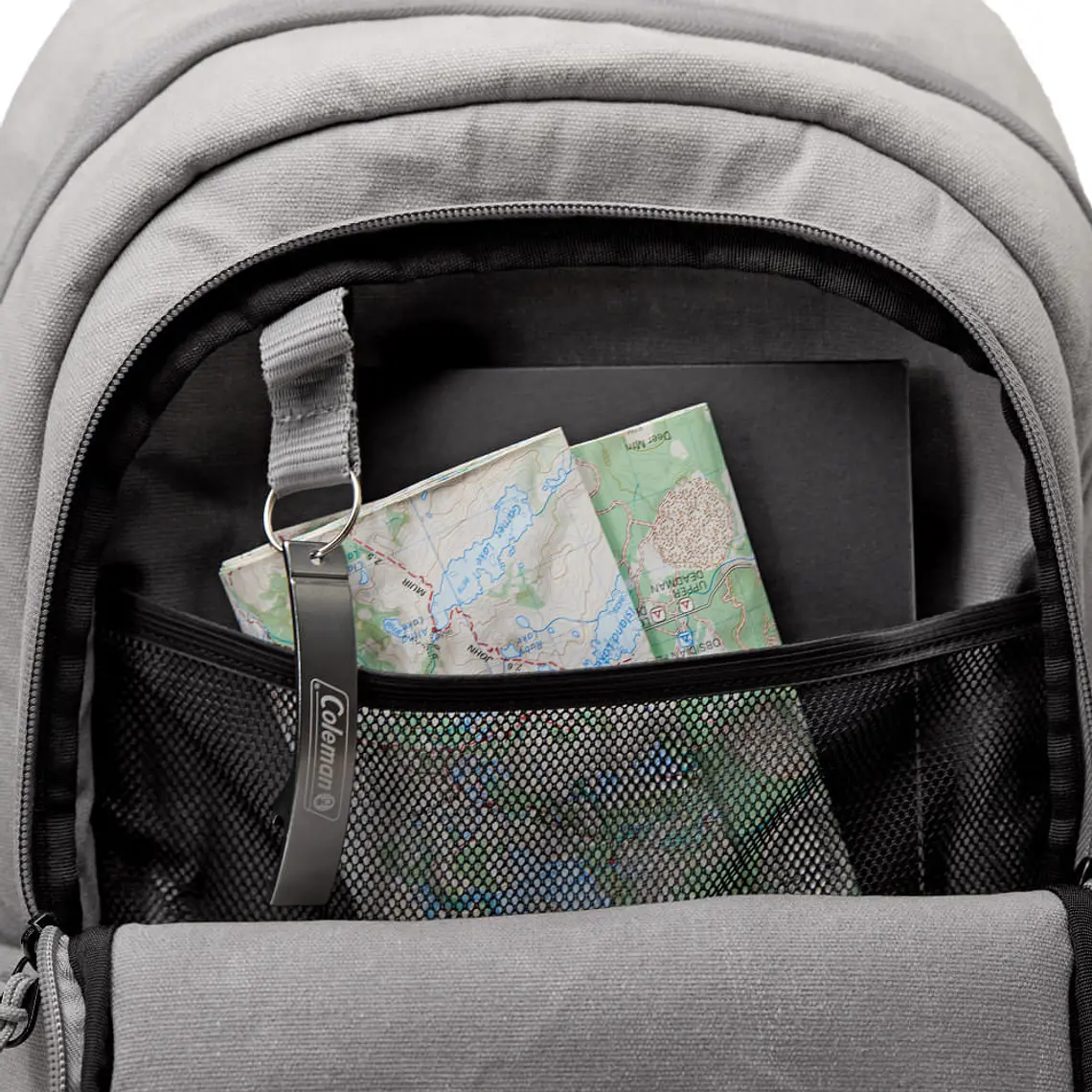 MOCHILA COOLER COLEMAN BACKROADS 30 LATAS  GRIS 9