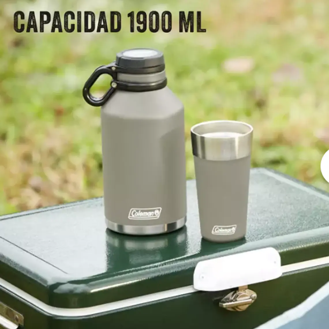 BOTELLA COLEMAN GROWLER VERDE 1900ML (27.50 x 16 x 12.49 cm) 6