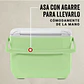 COOLER COLEMAN CHILLER 16QT/15LTS VERDE CLARO (27.3 x 39.37 x 30.48 cm) - Miniatura 2