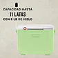 COOLER COLEMAN CHILLER 16QT/15LTS VERDE CLARO (27.3 x 39.37 x 30.48 cm) - Miniatura 3