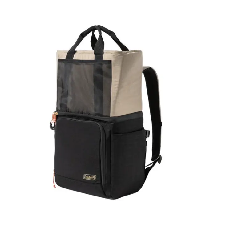 MOCHILA COOLER COLEMAN NOW 20 LATAS BEIGE (50.48  x 20.95 x 36.83 cm) 8