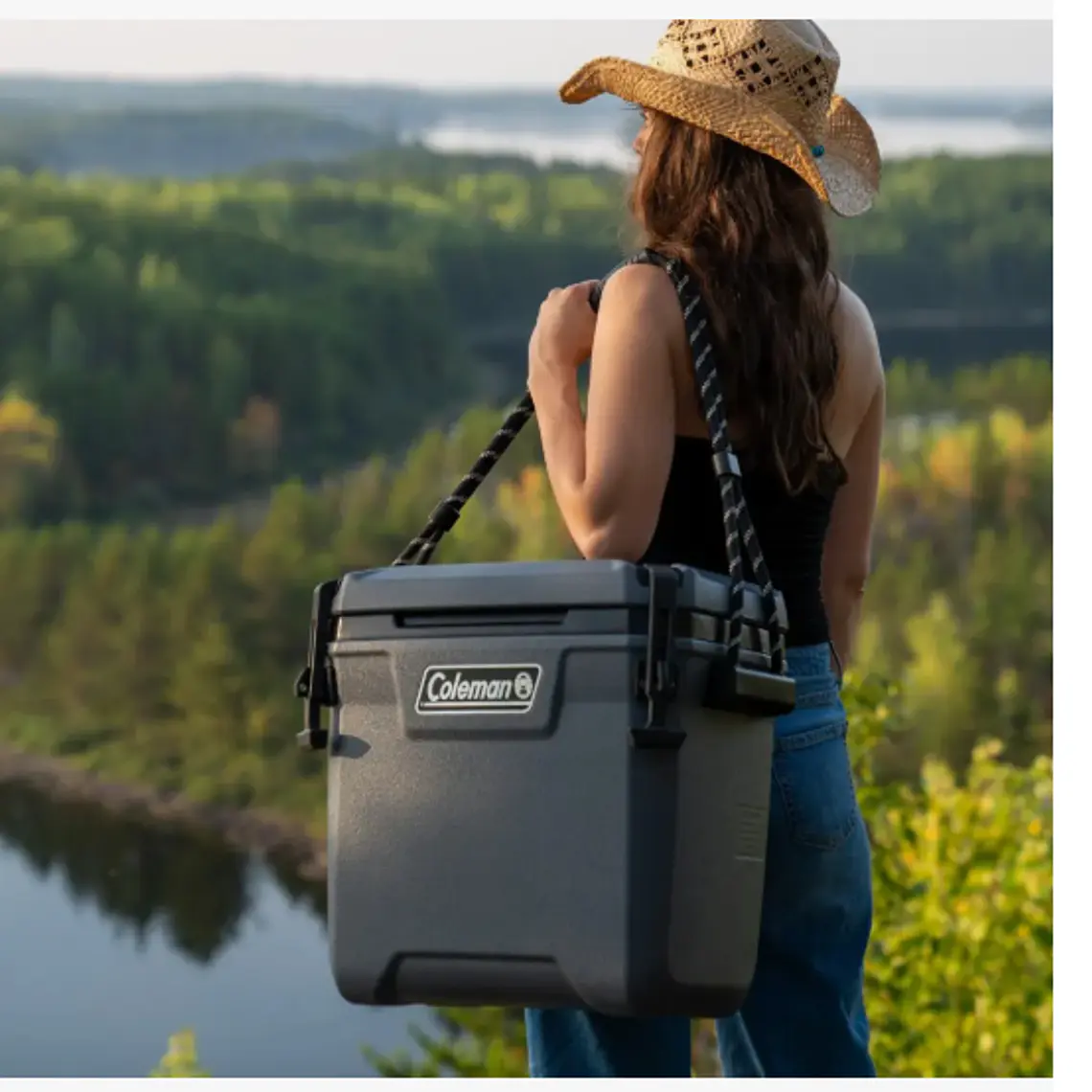 COOLER COLEMAN CONVOY 28QT/27LTS NEGRO (49.53 x 33.66 x 48.09 cm) 6